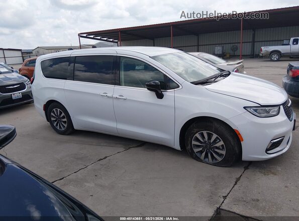 2C4RC1S77RR170910 2024 CHRYSLER PACIFICA Белый Вид щитка приборов