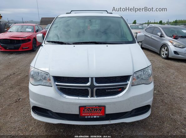 2C4RDGCG0GR369714 2016 DODGE GRAND CARAVAN White Սարքավորումների վահանակի տեսք
