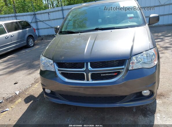 2C4RDGCG0JR268325 2018 DODGE GRAND CARAVAN Gray Вид щитка приладів