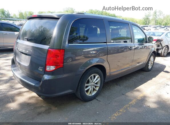 2C4RDGCG0JR268325 2018 DODGE GRAND CARAVAN Gray Задня права чверть
