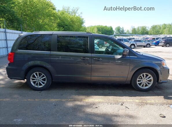 2C4RDGCG0JR268325 2018 DODGE GRAND CARAVAN Gray Вид задньої частини салону