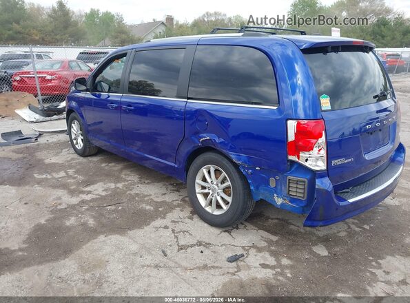 2C4RDGCG0LR174089 2020 DODGE GRAND CARAVAN Blue Rear left