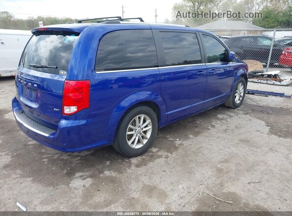 2C4RDGCG0LR174089 2020 DODGE GRAND CARAVAN Blue Rear right