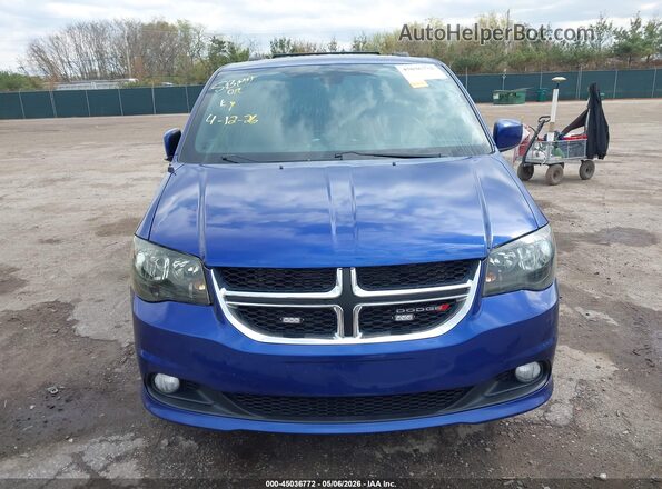 2C4RDGCG0LR174089 2020 DODGE GRAND CARAVAN Blue Rear interior view