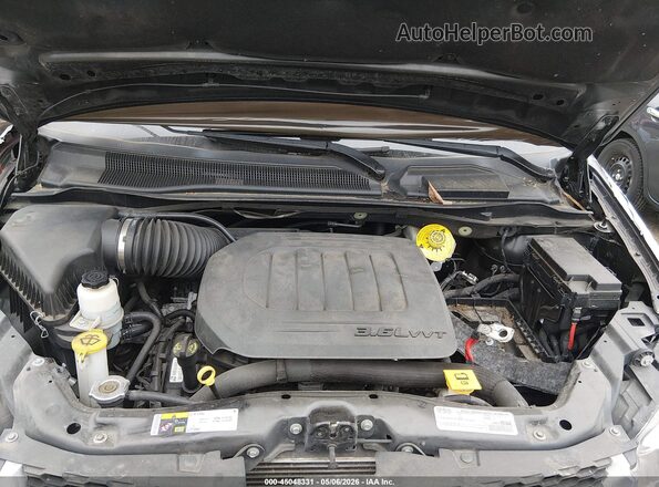 2C4RDGCG0LR194195 2020 DODGE GRAND CARAVAN Black Engine compartment view