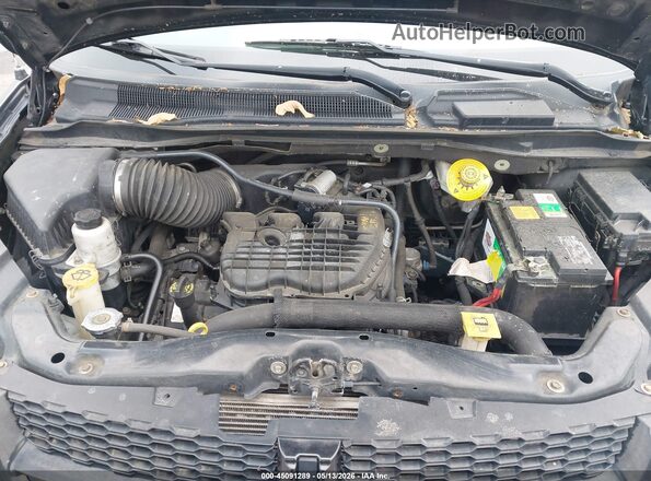 2C4RDGCG1GR354977 2016 DODGE GRAND CARAVAN Black Вид ззаду