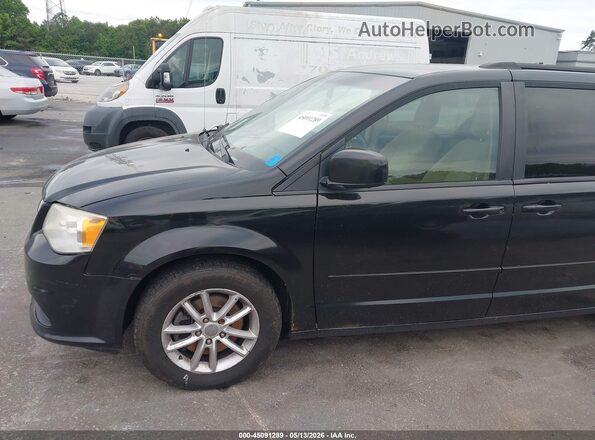 2C4RDGCG1GR354977 2016 DODGE GRAND CARAVAN Black Панорамний вид салону 360°