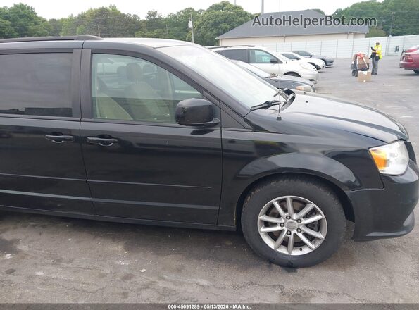 2C4RDGCG1GR354977 2016 DODGE GRAND CARAVAN Black Вид задньої частини салону