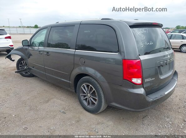 2C4RDGCG1HR862352 2017 DODGE GRAND CARAVAN Gray უკანა მარცხენა