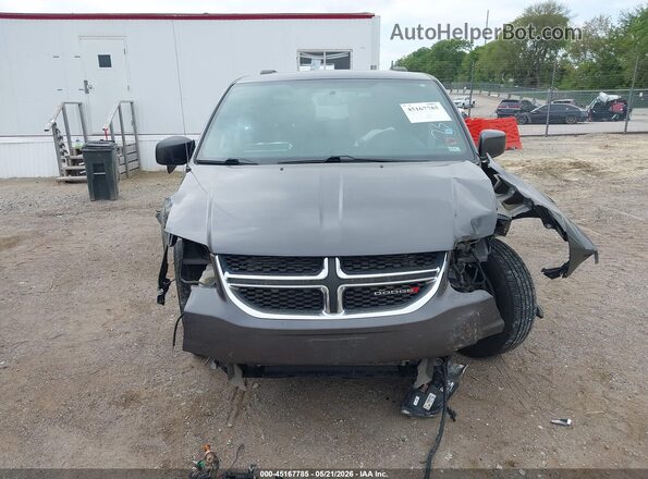 2C4RDGCG1HR862352 2017 DODGE GRAND CARAVAN Gray უკანა სალონის ხედი