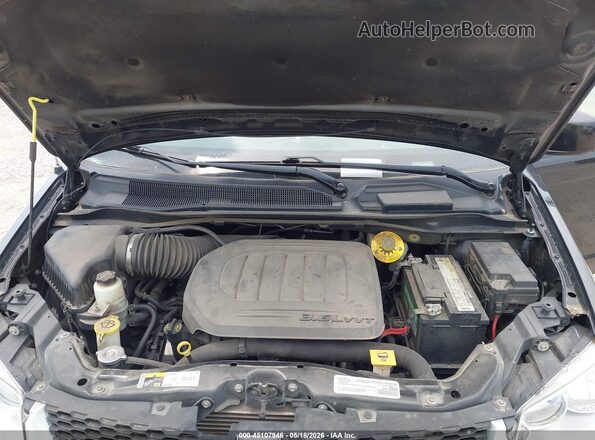 2C4RDGCG1KR742736 2019 DODGE GRAND CARAVAN Black Widok z tyłu