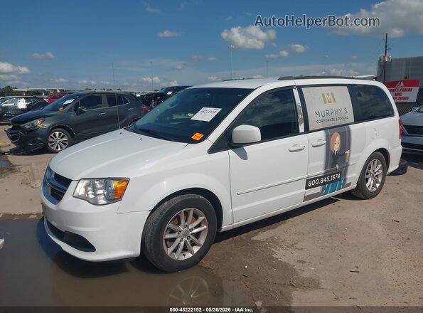 2C4RDGCG2GR151757 2016 DODGE GRAND CARAVAN White Առջևի ձախ երեք քառորդ տեսարան