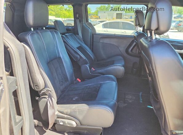 2C4RDGCG2GR398955 2016 DODGE GRAND Черный Вид задней части салона