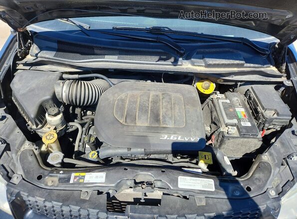 2C4RDGCG2GR398955 2016 DODGE GRAND Черный Вид подкапотного пространства