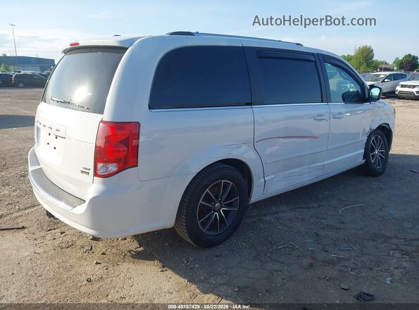 2C4RDGCG2HR573450 2017 DODGE GRAND CARAVAN White Tył prawy