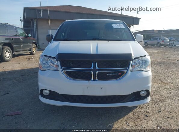 2C4RDGCG2HR573450 2017 DODGE GRAND CARAVAN White Widok zestawu wskaźników
