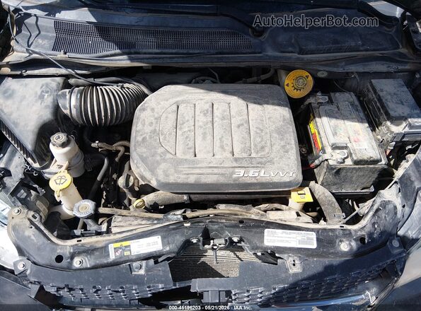 2C4RDGCG2HR685181 2017 DODGE GRAND CARAVAN Black Rear view