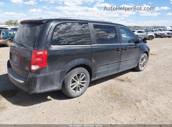 2C4RDGCG2HR685181 2017 DODGE GRAND CARAVAN Black Rear right