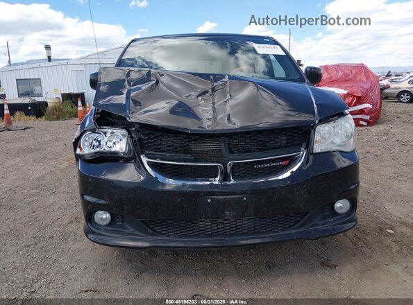 2C4RDGCG2HR685181 2017 DODGE GRAND CARAVAN Black Instrument cluster view