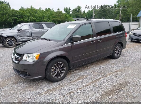 2C4RDGCG2HR800152 2017 DODGE GRAND CARAVAN Black Przód lewy
