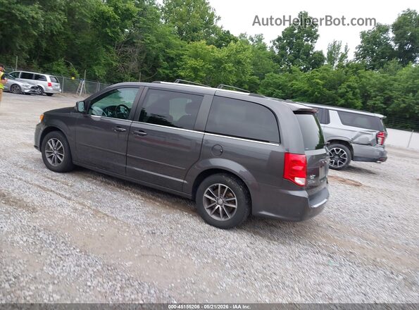 2C4RDGCG2HR800152 2017 DODGE GRAND CARAVAN Black Tył lewy