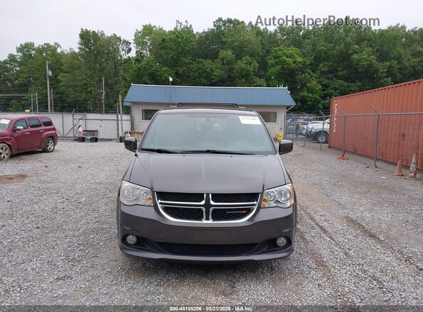 2C4RDGCG2HR800152 2017 DODGE GRAND CARAVAN Black Widok zestawu wskaźników