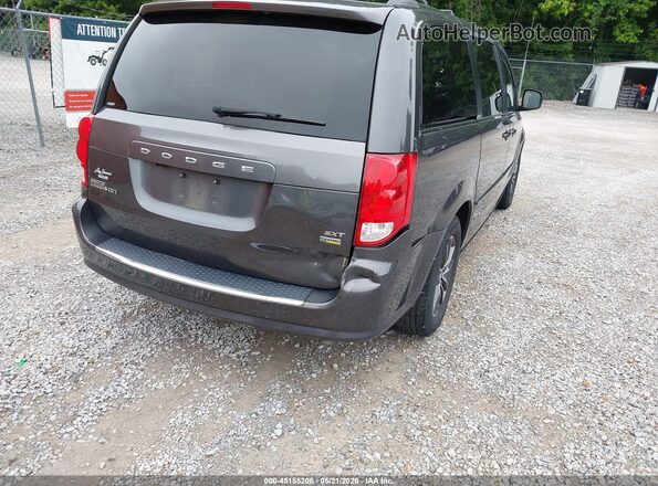 2C4RDGCG2HR800152 2017 DODGE GRAND CARAVAN Black Widok z przodu