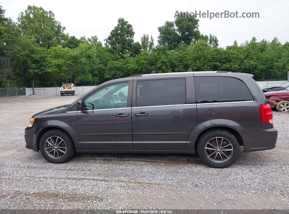 2C4RDGCG2HR800152 2017 DODGE GRAND CARAVAN Black Widok wnętrza 360 stopni