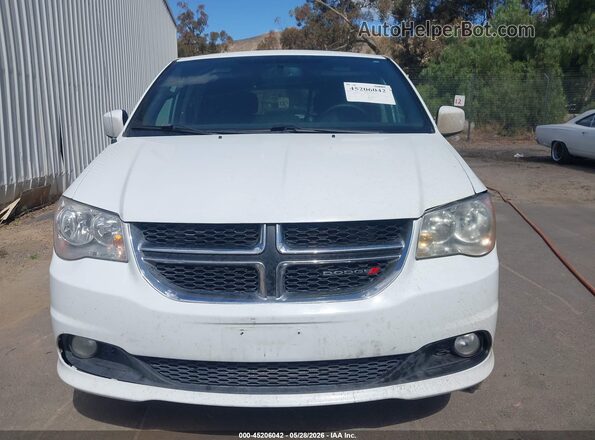 2C4RDGCG2JR265507 2018 DODGE GRAND CARAVAN White Դիմացի տեսք