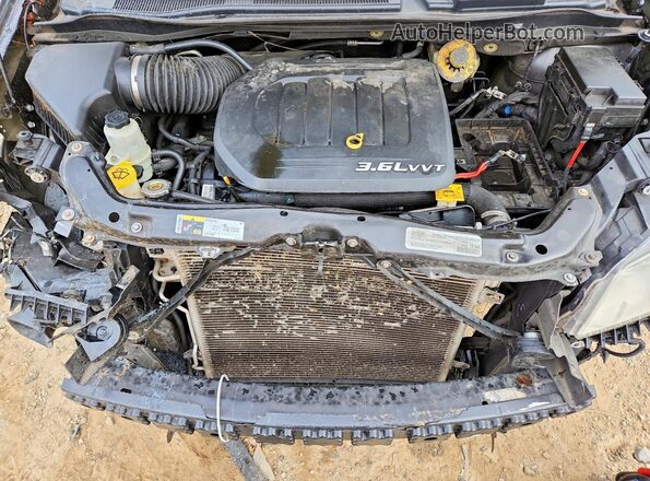 2C4RDGCG2JR328668 2018 DODGE GRAND Gray 