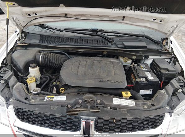 2C4RDGCG2KR595360 2019 DODGE GRAND CARAVAN White Vista del compartimento del motor