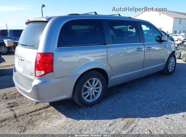 2C4RDGCG2KR717358 2019 DODGE GRAND CARAVAN Silver Задня права чверть