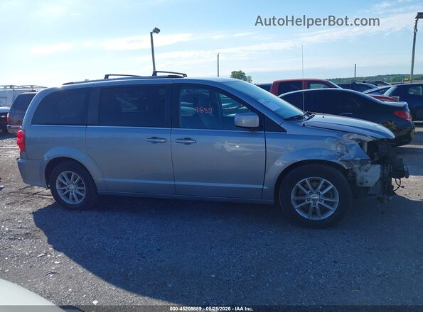 2C4RDGCG2KR717358 2019 DODGE GRAND CARAVAN Silver Вид задньої частини салону