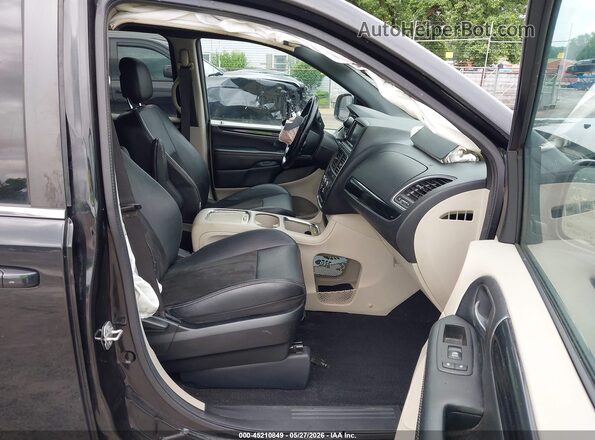 2C4RDGCG2KR772313 2019 DODGE GRAND CARAVAN Black Front interior view