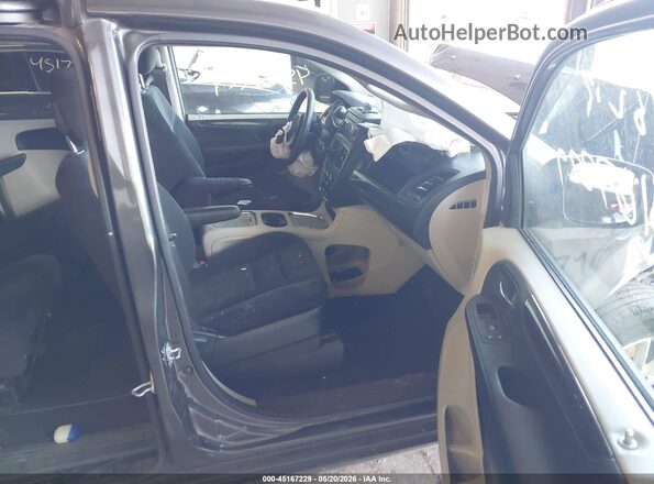 2C4RDGCG3GR330017 2016 DODGE GRAND CARAVAN Gray Front interior view