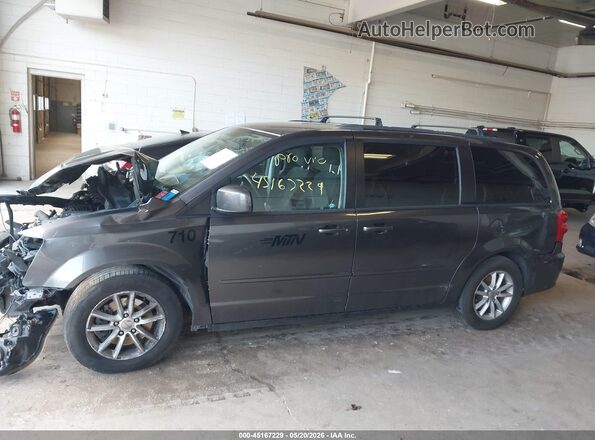 2C4RDGCG3GR330017 2016 DODGE GRAND CARAVAN Gray 360 interior view