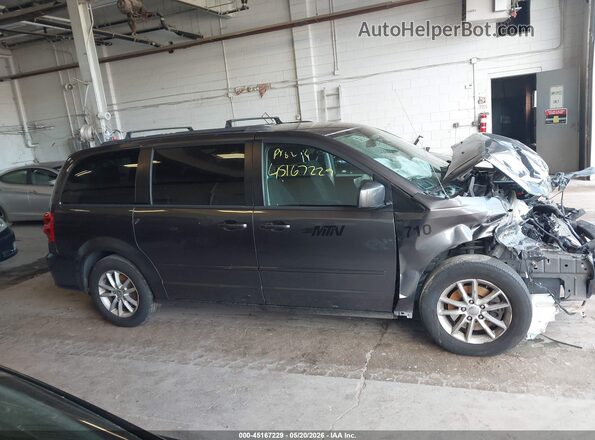 2C4RDGCG3GR330017 2016 DODGE GRAND CARAVAN Gray Rear interior view