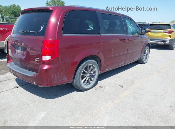 2C4RDGCG3HR712565 2017 DODGE GRAND CARAVAN Maroon 