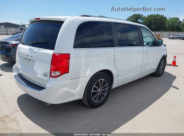2C4RDGCG3HR773995 2017 DODGE GRAND CARAVAN Белый Задняя правая четверть