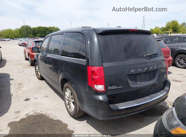 2C4RDGCG3KR744598 2019 DODGE GRAND CARAVAN Black Rear left