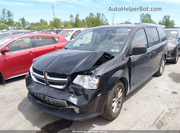 2C4RDGCG3KR744598 2019 DODGE GRAND CARAVAN Black Front left