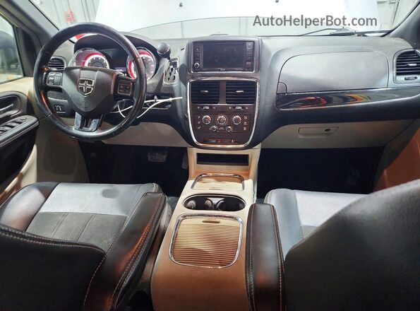 2C4RDGCG3LR169405 2020 DODGE GRAND Silver Առջևի վահանակի տեսք