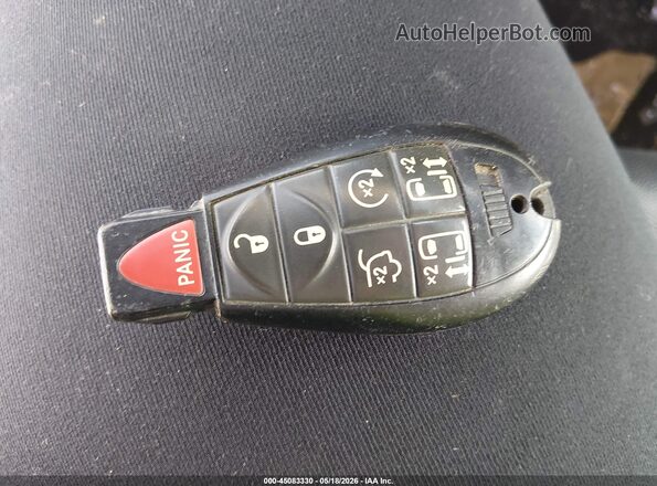 2C4RDGCG4GR348168 2016 DODGE GRAND CARAVAN Black Dashboard view
