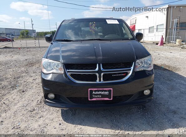 2C4RDGCG4GR348168 2016 DODGE GRAND CARAVAN Black Instrument cluster view