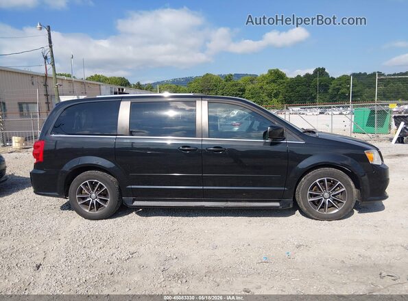 2C4RDGCG4GR348168 2016 DODGE GRAND CARAVAN Black Rear interior view