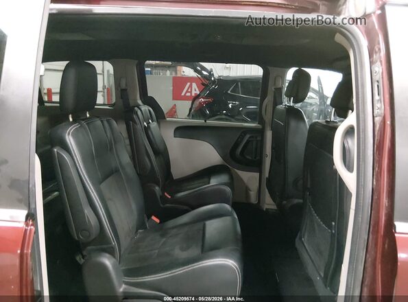 2C4RDGCG4KR689563 2019 DODGE GRAND CARAVAN Maroon VIN sticker view