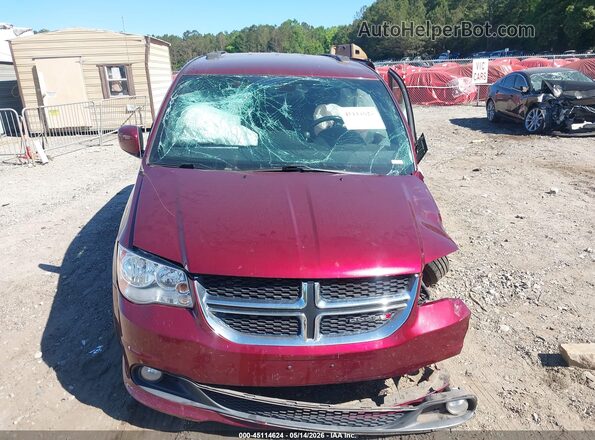 2C4RDGCG4KR712145 2019 DODGE GRAND CARAVAN Red Vista del cuadro de instrumentos