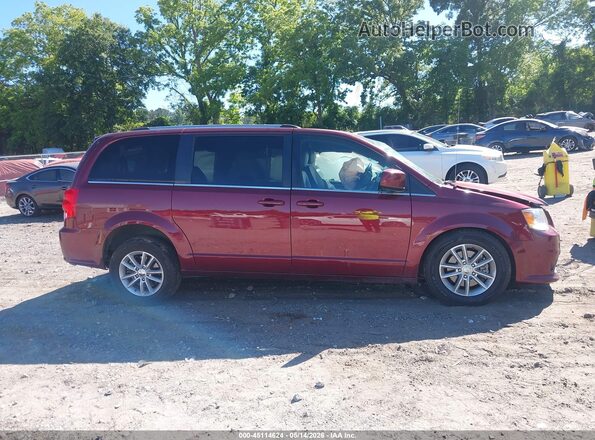 2C4RDGCG4KR712145 2019 DODGE GRAND CARAVAN Red Vista interior trasera