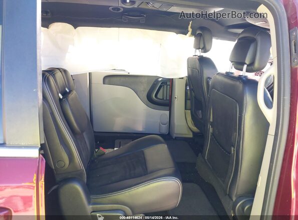 2C4RDGCG4KR712145 2019 DODGE GRAND CARAVAN Red Vista de la etiqueta del VIN