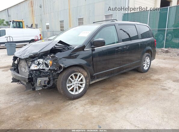 2C4RDGCG4LR166870 2020 DODGE GRAND CARAVAN Black Front left